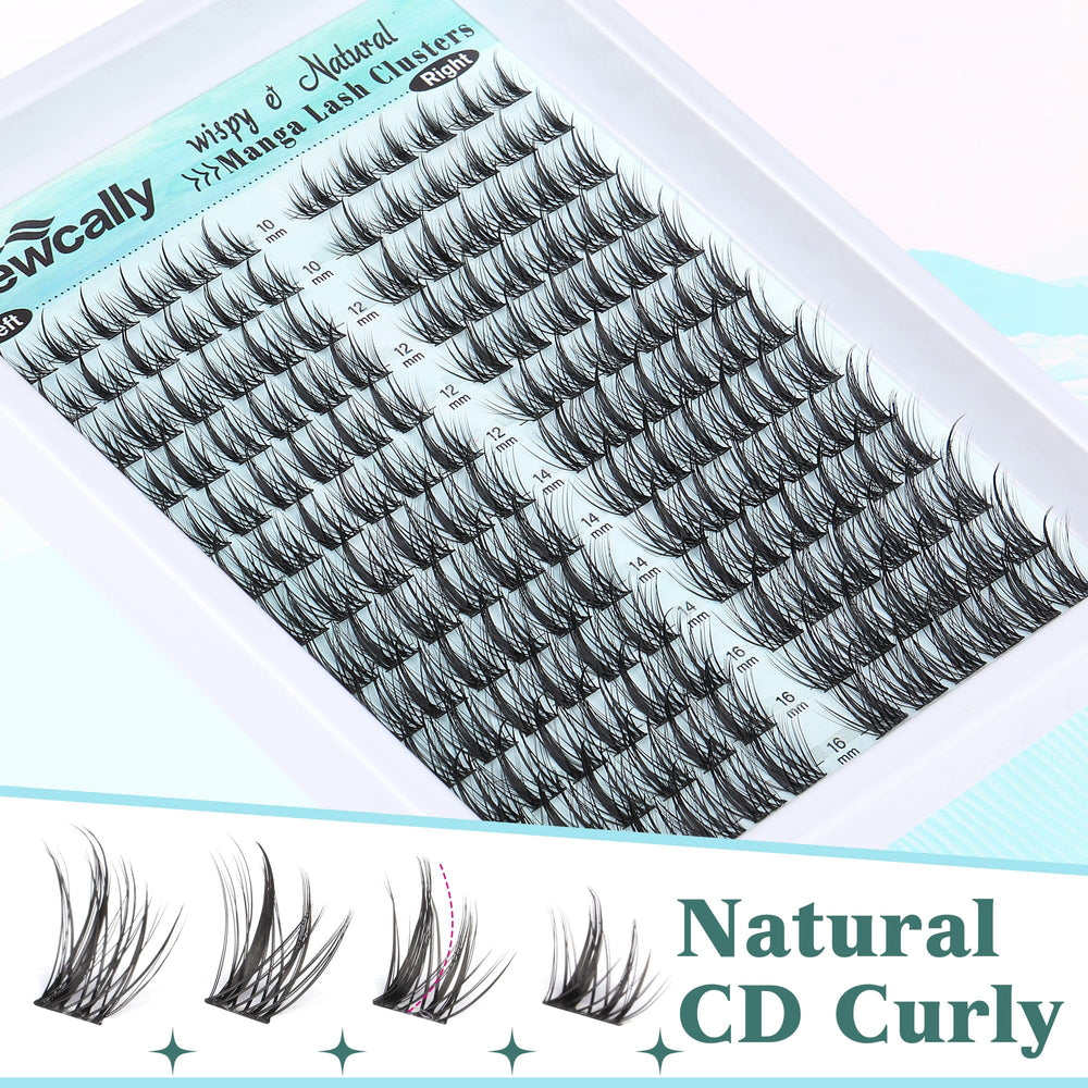 Newcally soft-touch lash band provides comfortable all-day wear.