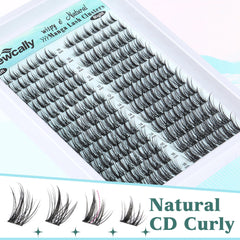 Newcally soft-touch lash band provides comfortable all-day wear.