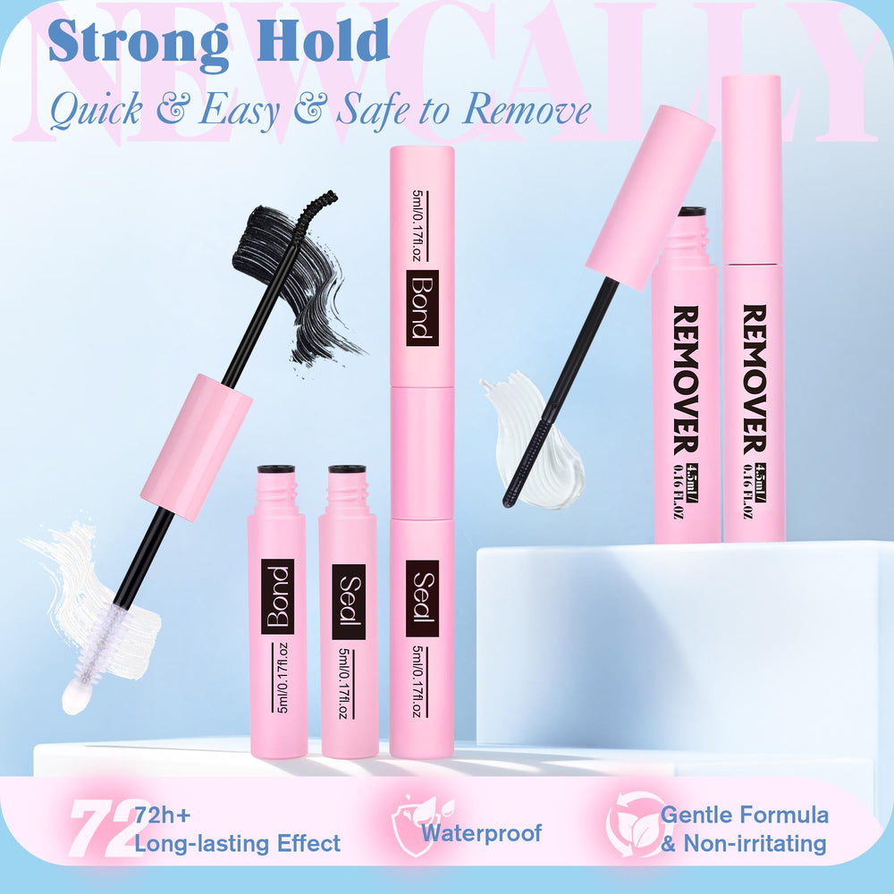 Newcally precision tweezers aid precise cluster placement.