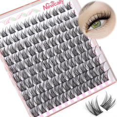 Newcally Lash Clusters create a wispy natural look for everyday enhancement.