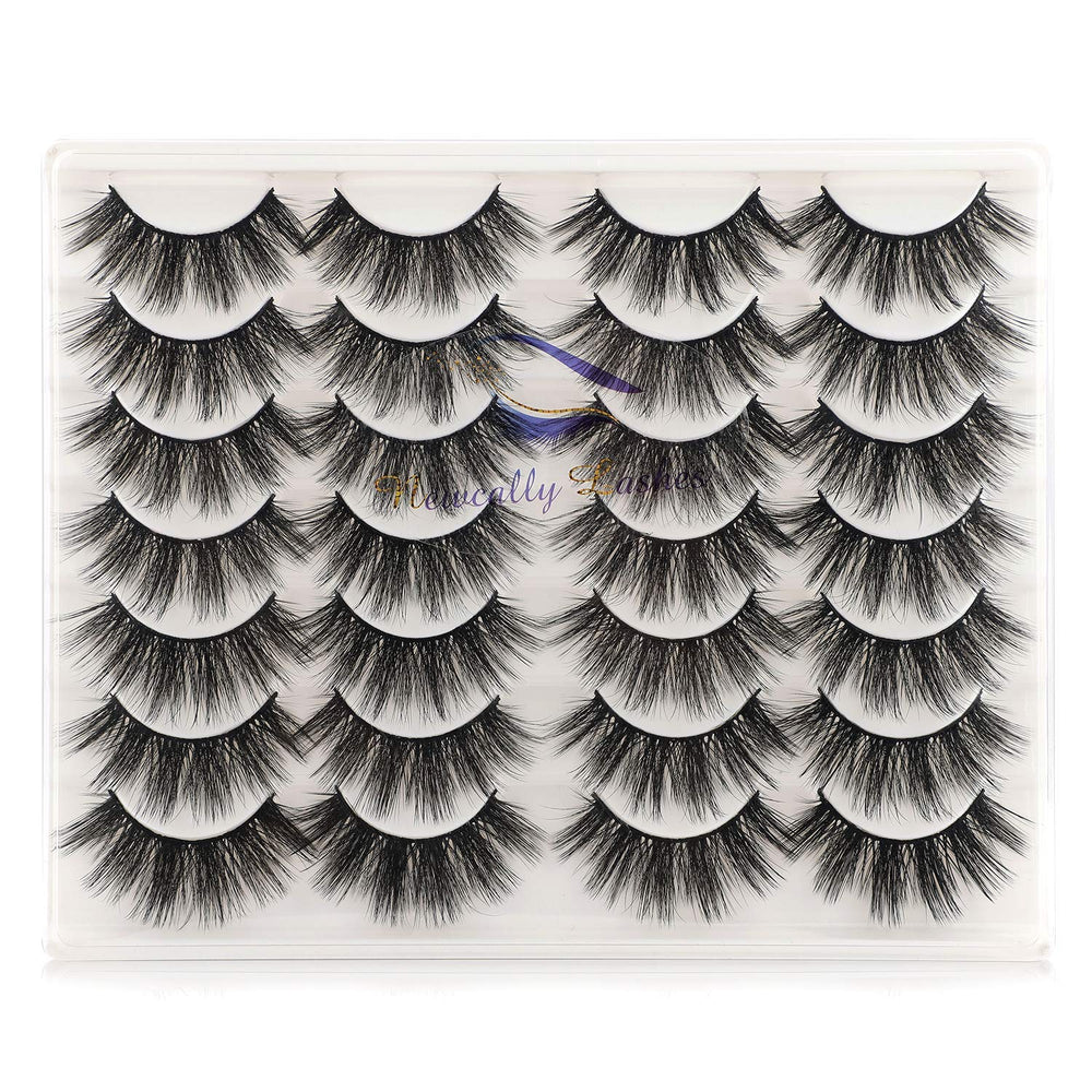 Newcally Lashes 3D layered depth for natural-looking volume