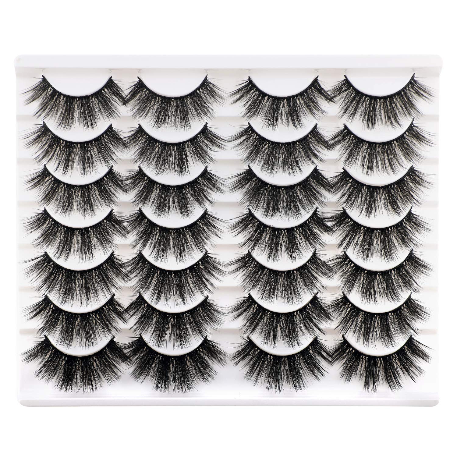 Newcally Lashes dramatic 20mm pack for bold, statement eyes