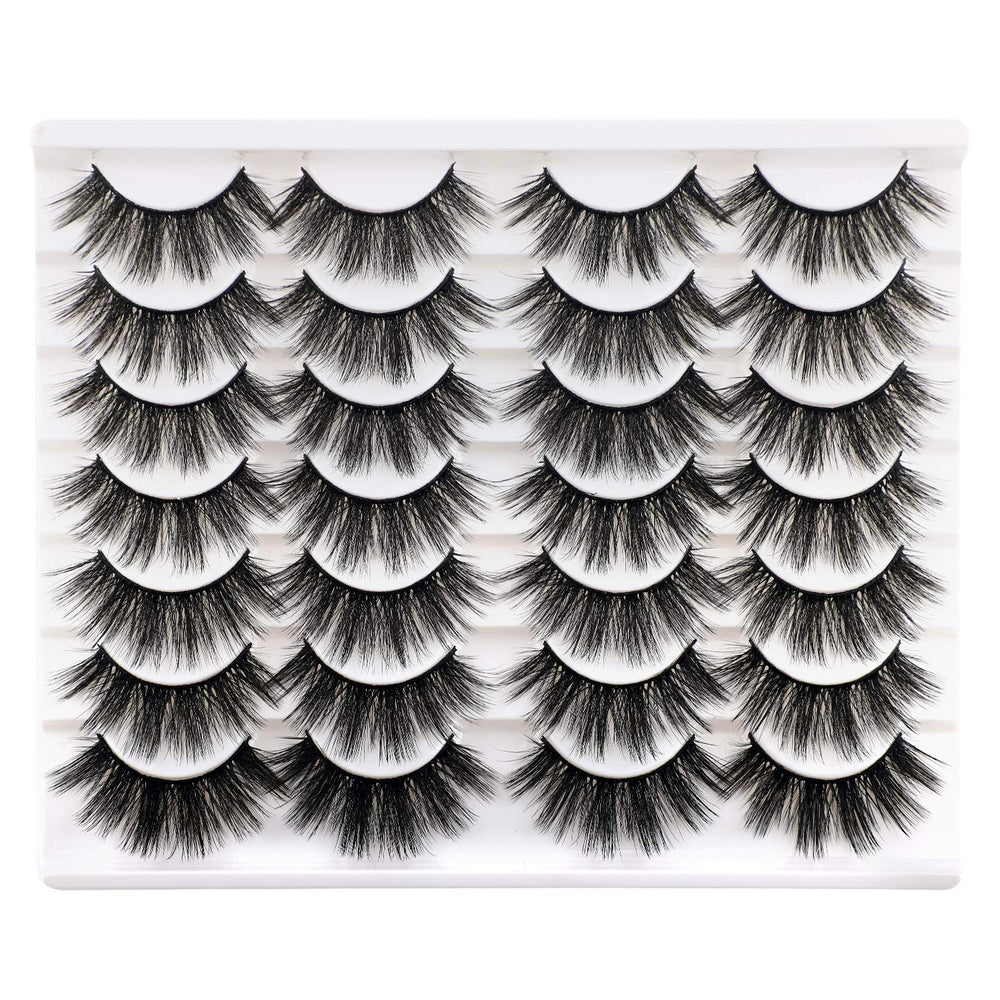 Newcally Lashes dramatic 20mm pack for bold, statement eyes