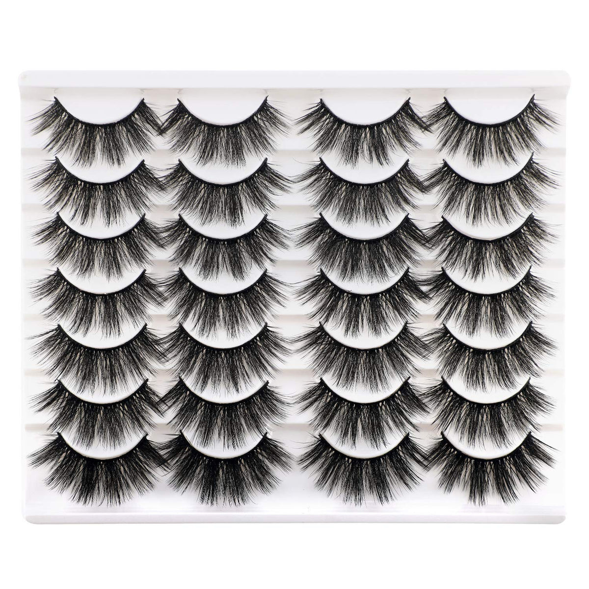 Newcally Lashes dramatic 20mm pack for bold, statement eyes