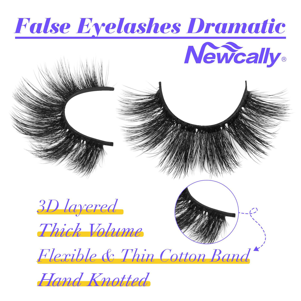 Newcally Lashes vegan synthetic fibers offer guilt-free luxury