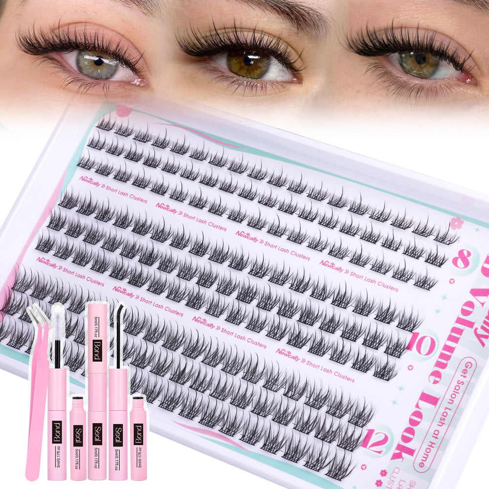 Newcally lash bond and seal provide secure hold through busy days