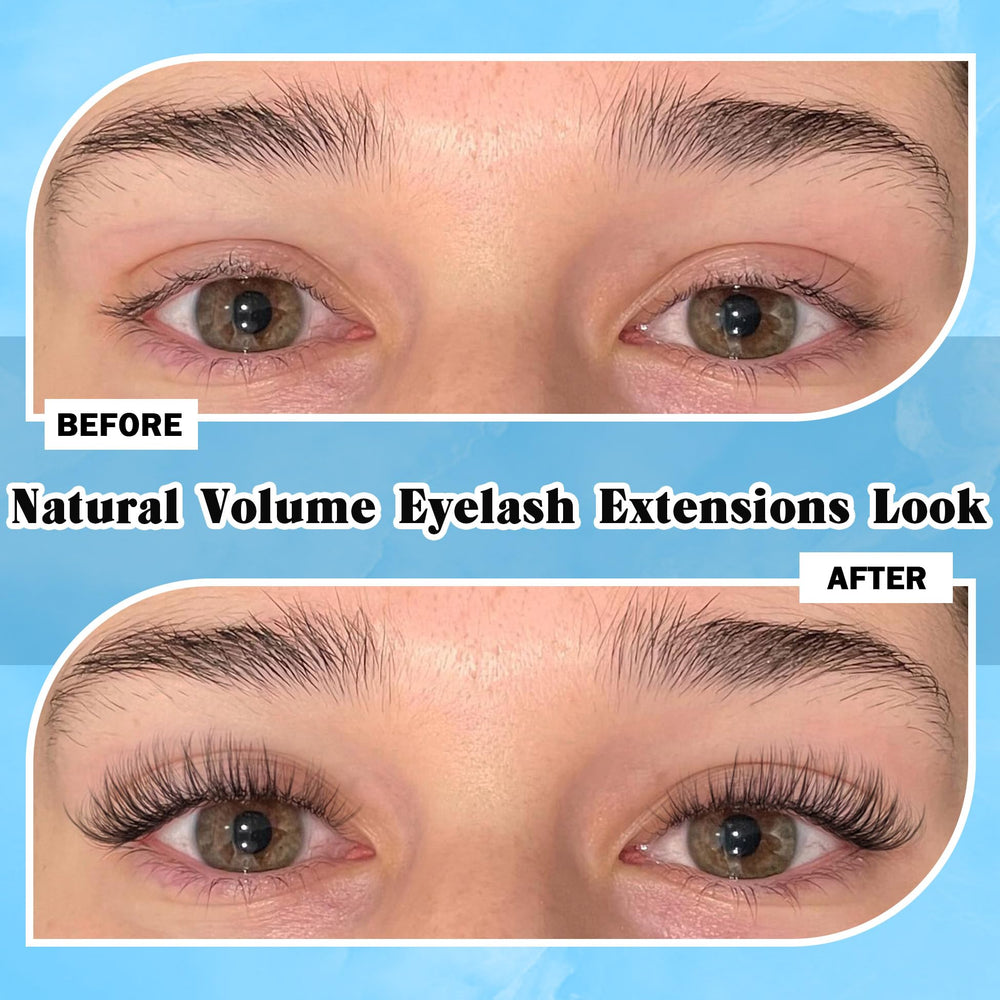 Newcally ultra-thin lash band blends with natural lashes for seamless adhesion.