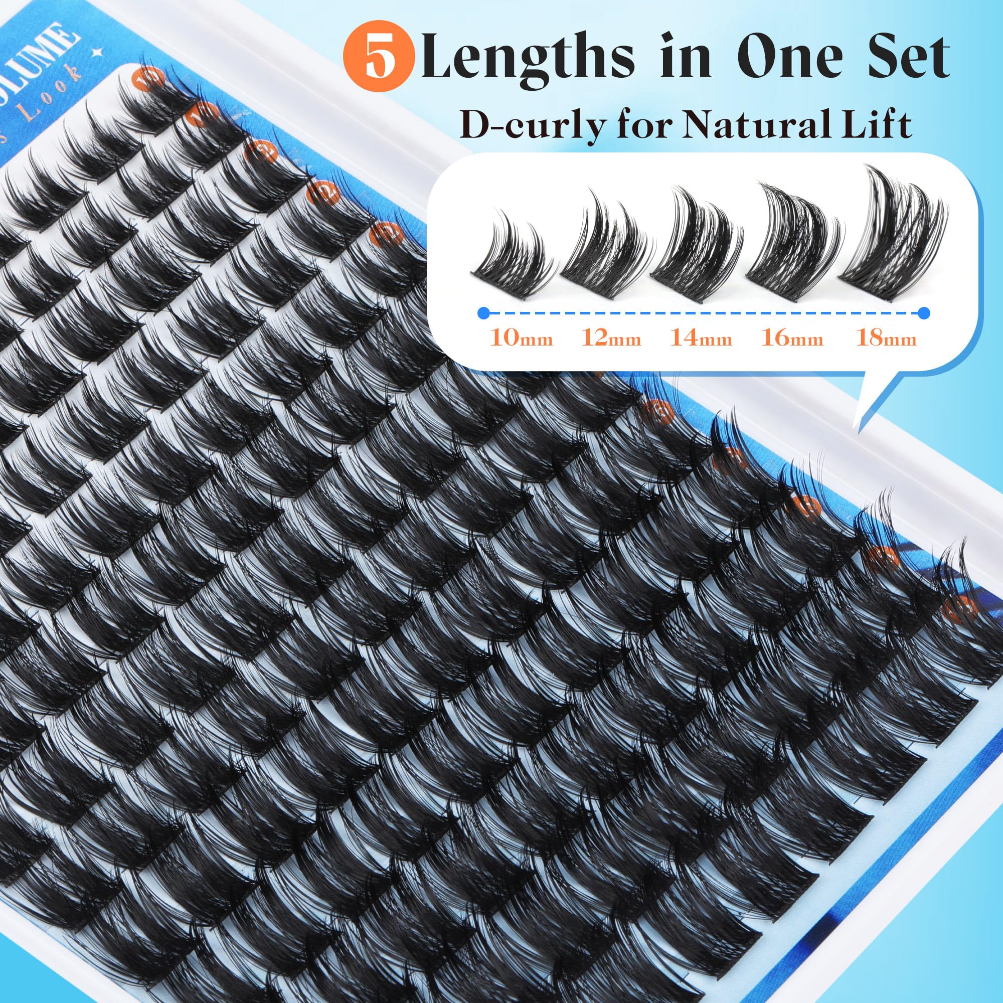 Newcally ultra-thin lash band for precise, comfortable wear.