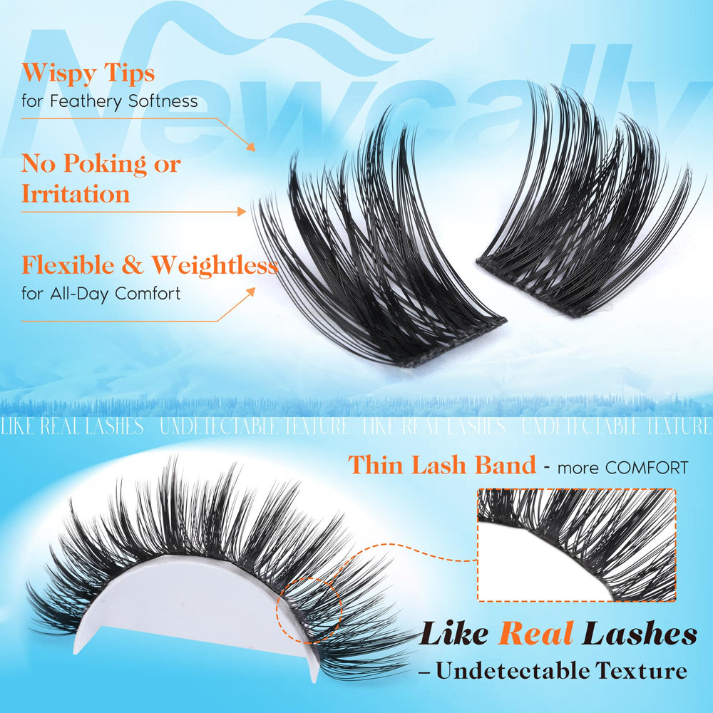 Newcally vegan fiber lashes offer cruelty-free, long-lasting beauty options.