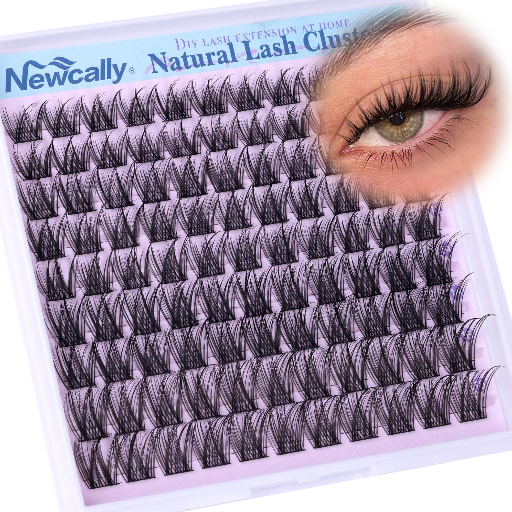Newcally vegan lash clusters provide guilt-free beauty options