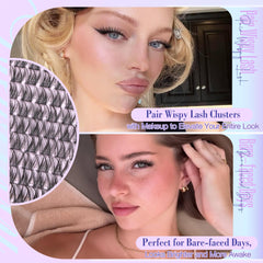 Newcally wispy natural look image—subtle volume for everyday wear.