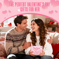 NEWFEIFAN bomba de baño corazón rosa, regalo romántico para ella.