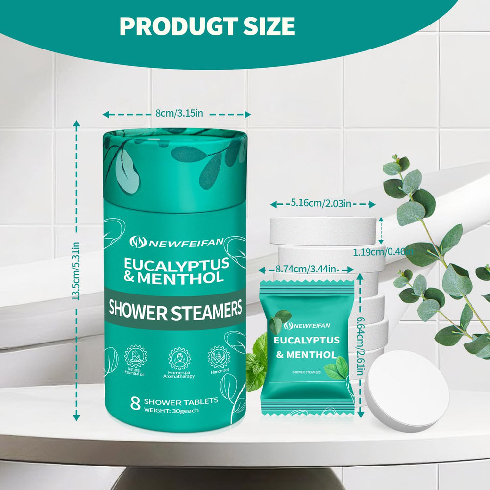 NEWFEIFAN empaque regalo: ducha aromaterapia lista para regalar