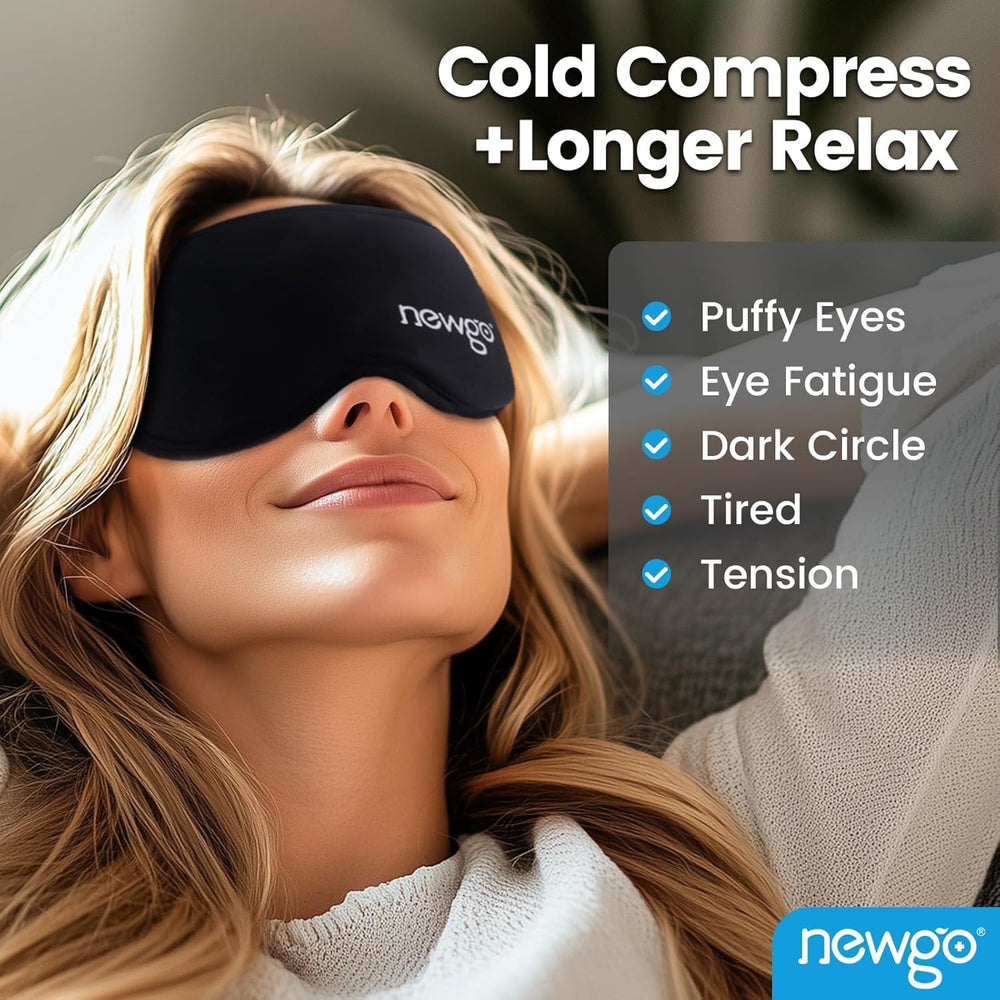 NEWGO mascarilla ocular bloquea la luz para dormir mejor