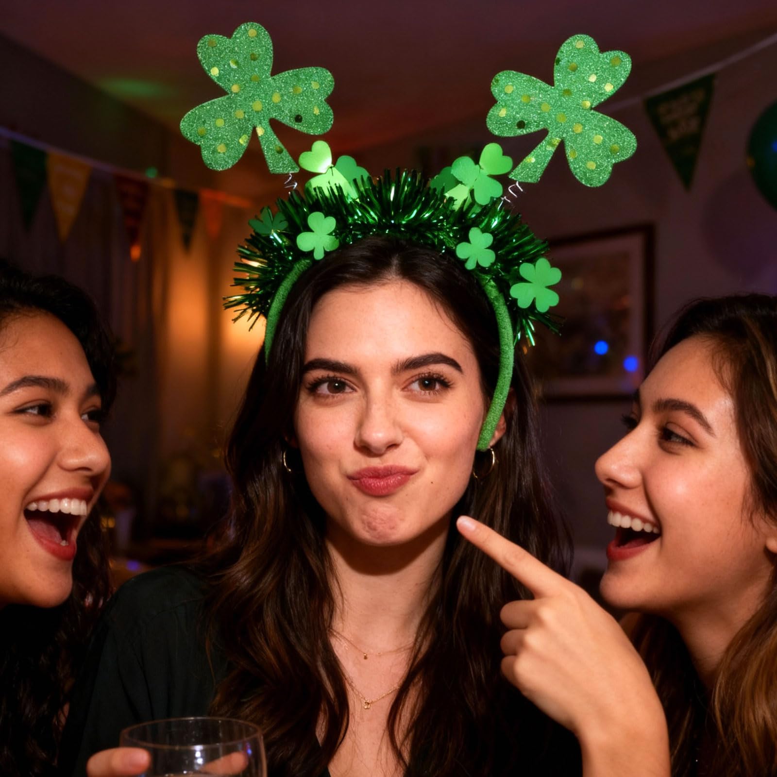 NEWHOOK diadema regalo para amigas y familia en San Patricio.