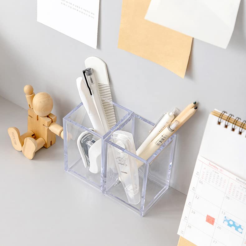 Newkita desk acrylic storage cup offering compact organization for small items.