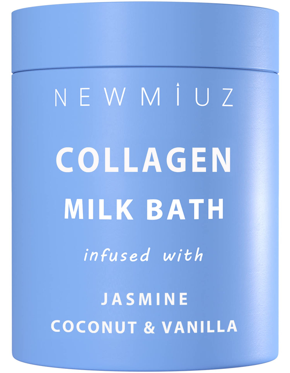 New Miuz baño leche coco cremoso para piel suave.
