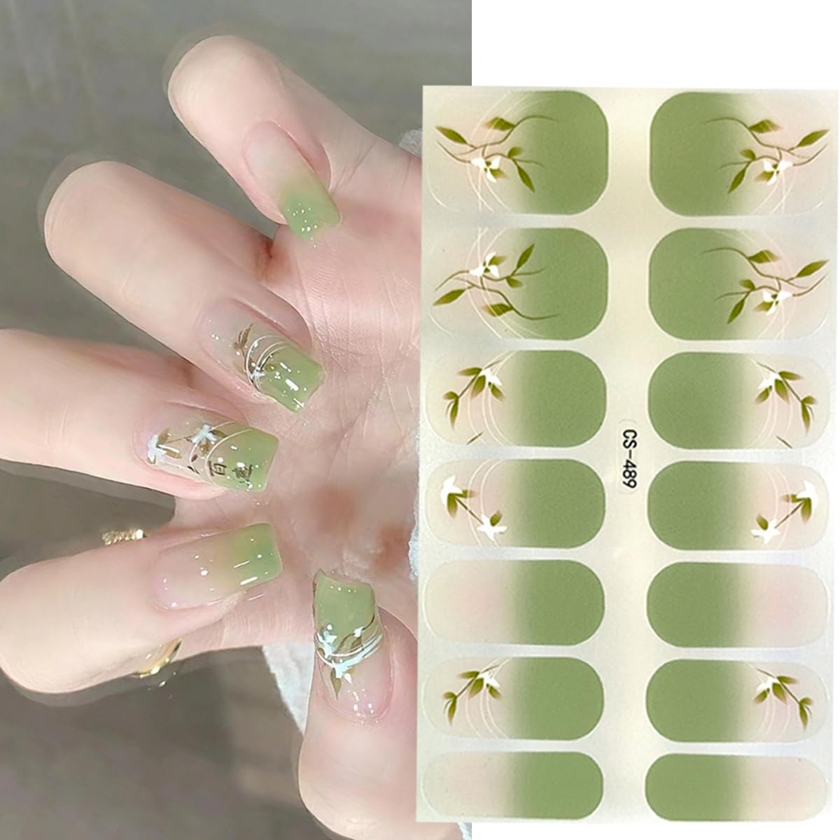 NEWSPIED easy-application nail wraps for DIY at-home manicures