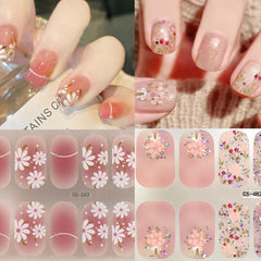 NEWSPIED semi-cured nail strips balance softness with strong adhesion