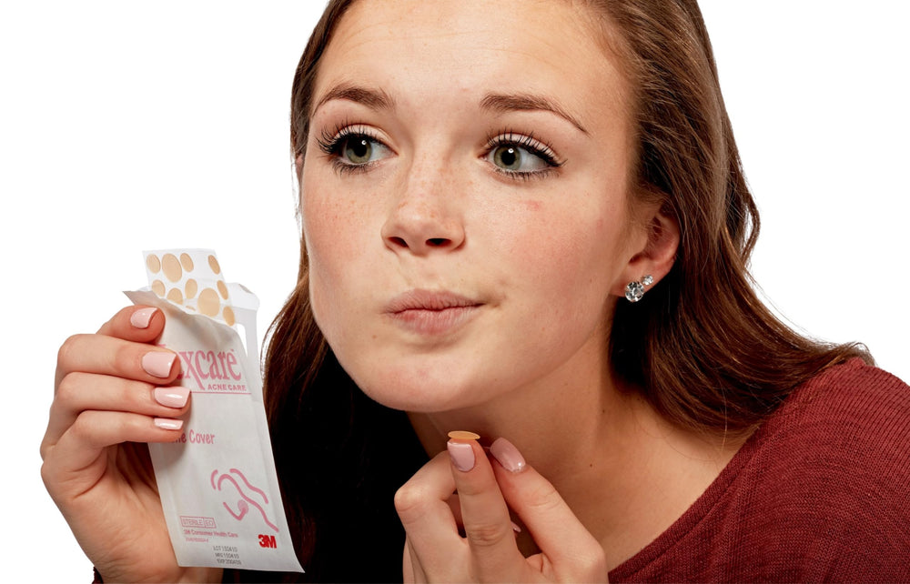 Nexcare Acne Cover night-use friendly for gentle protection while sleeping.