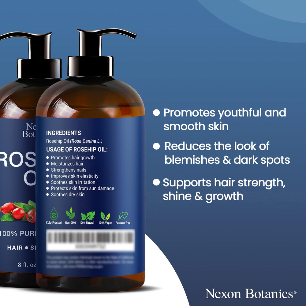 Nexon Botanics Rosehip Oil during gua sha massage session.