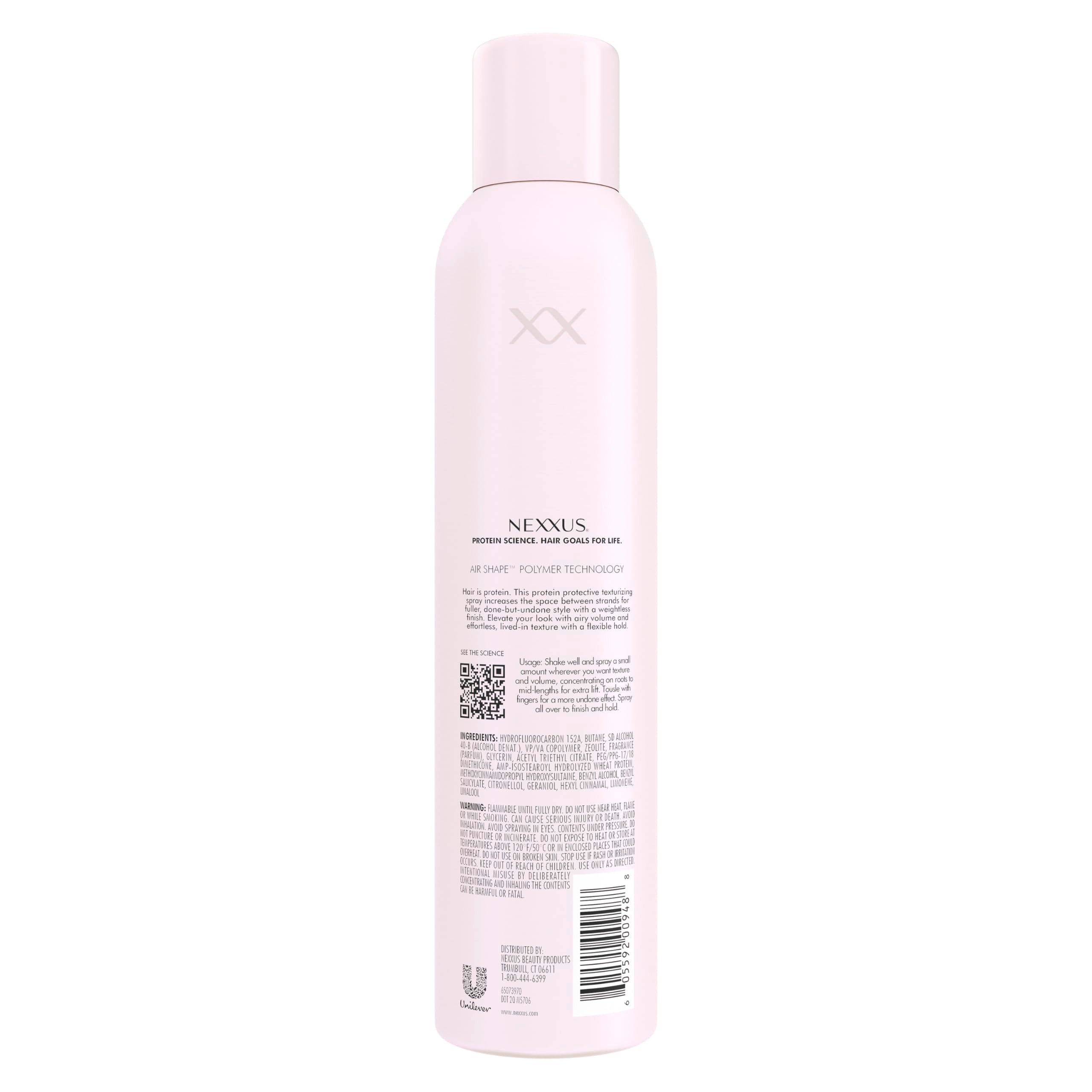 Nexxus AIR SHAPE spray textura 3D sin residuos