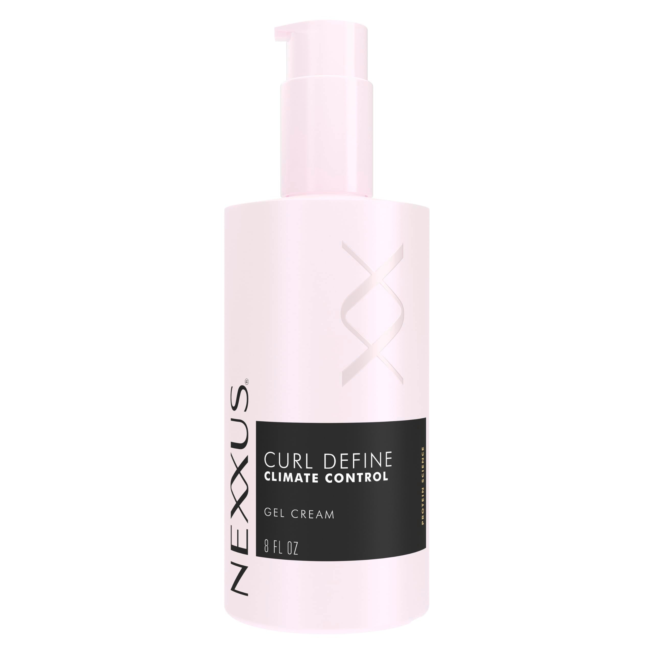 Nexxus crema-gel para rizos en bote, protección de clima para rizos.