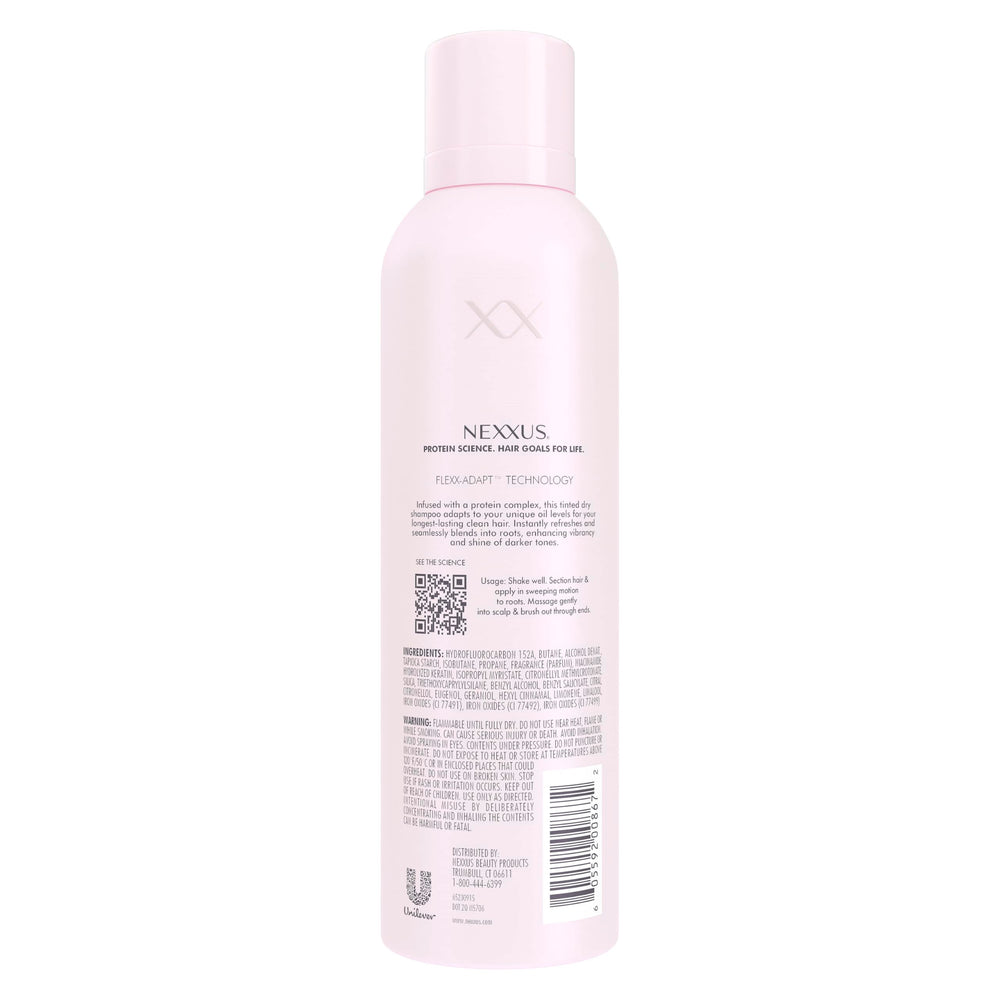 Nexxus Brunette Dry Shampoo dispensador-compacto, retoques rápidos sin lavado