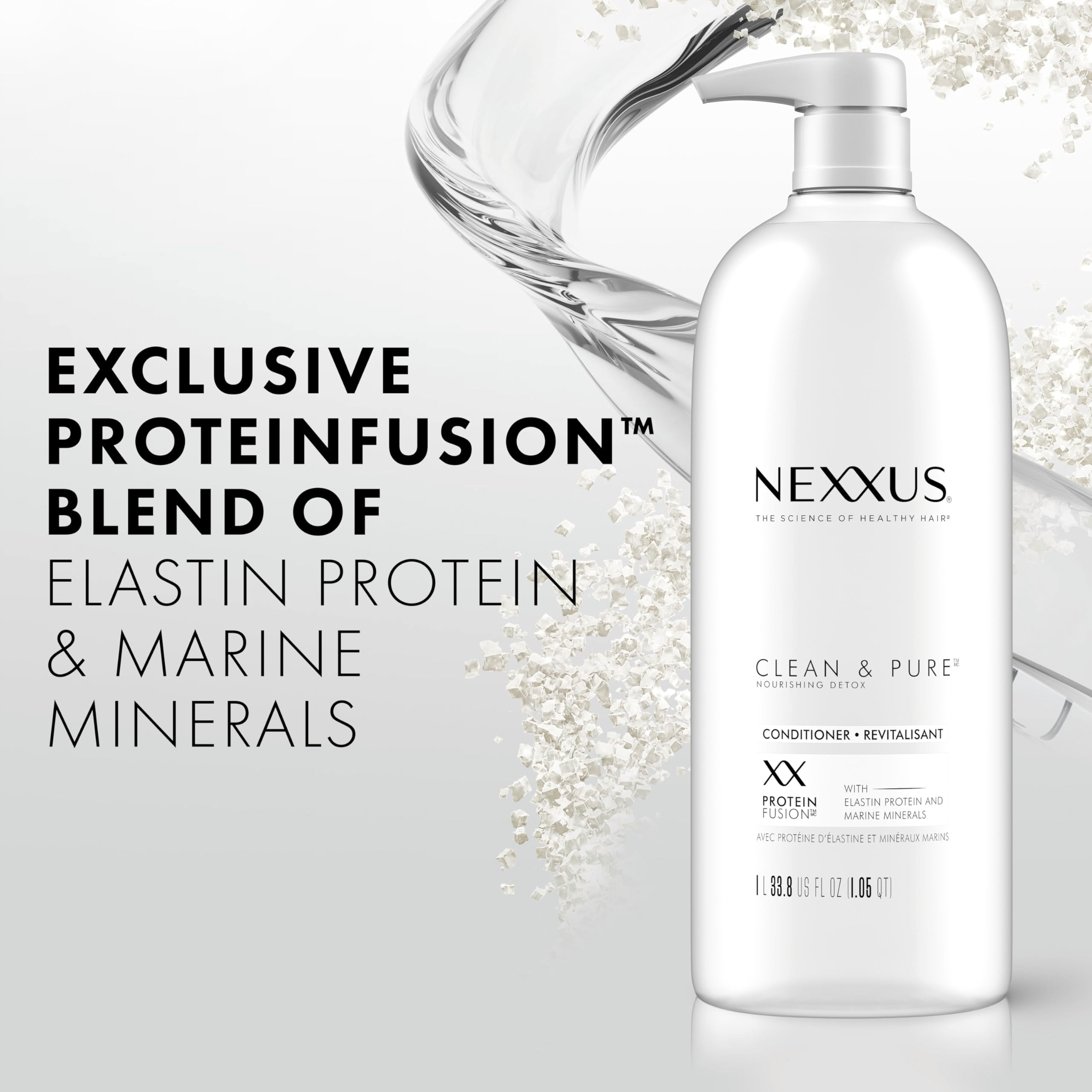 ProteinFusion ingredient graphic highlighting nutrients for nourished shine.