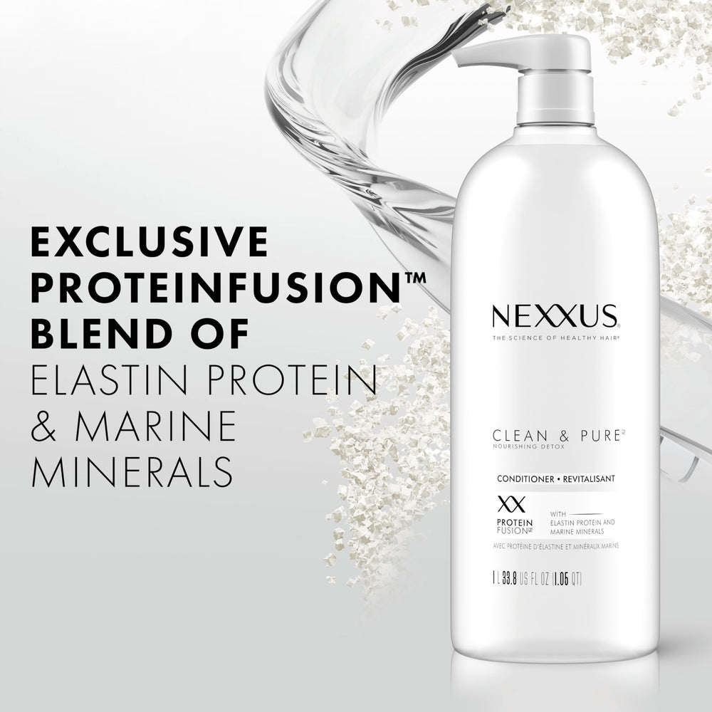 ProteinFusion ingredient graphic highlighting nutrients for nourished shine.