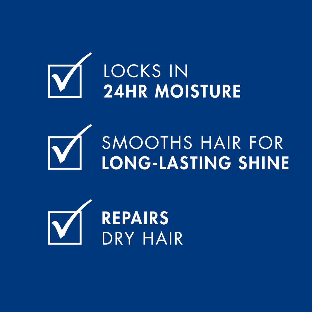 Nexxus conditioner rinse close-up illustrating a 3-minute nourishing treatment