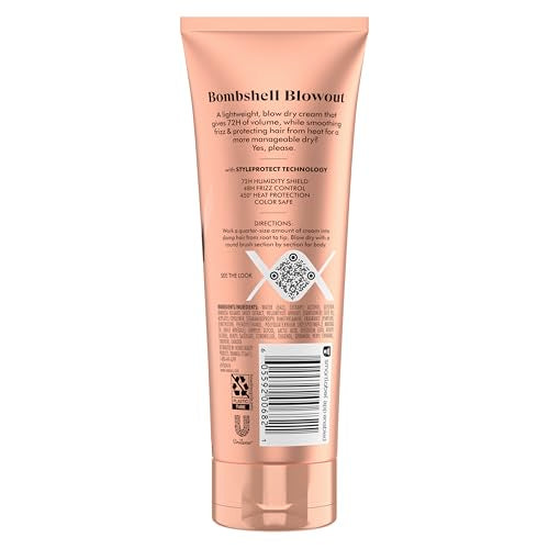 Aplicación de Nexxus en cabello húmedo para volumen y protección.