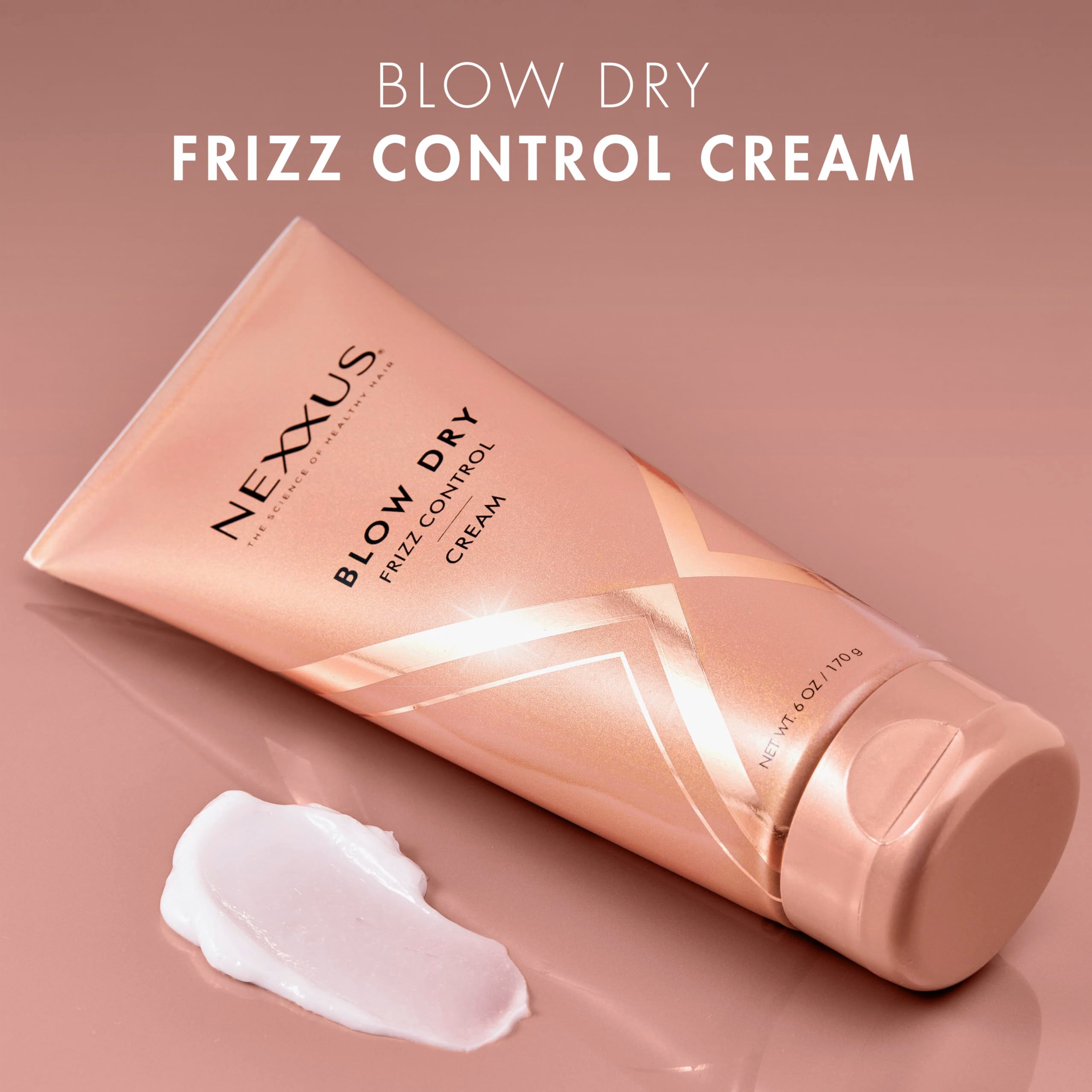Protección contra calor con Nexxus, barrera ligera para el cabello.