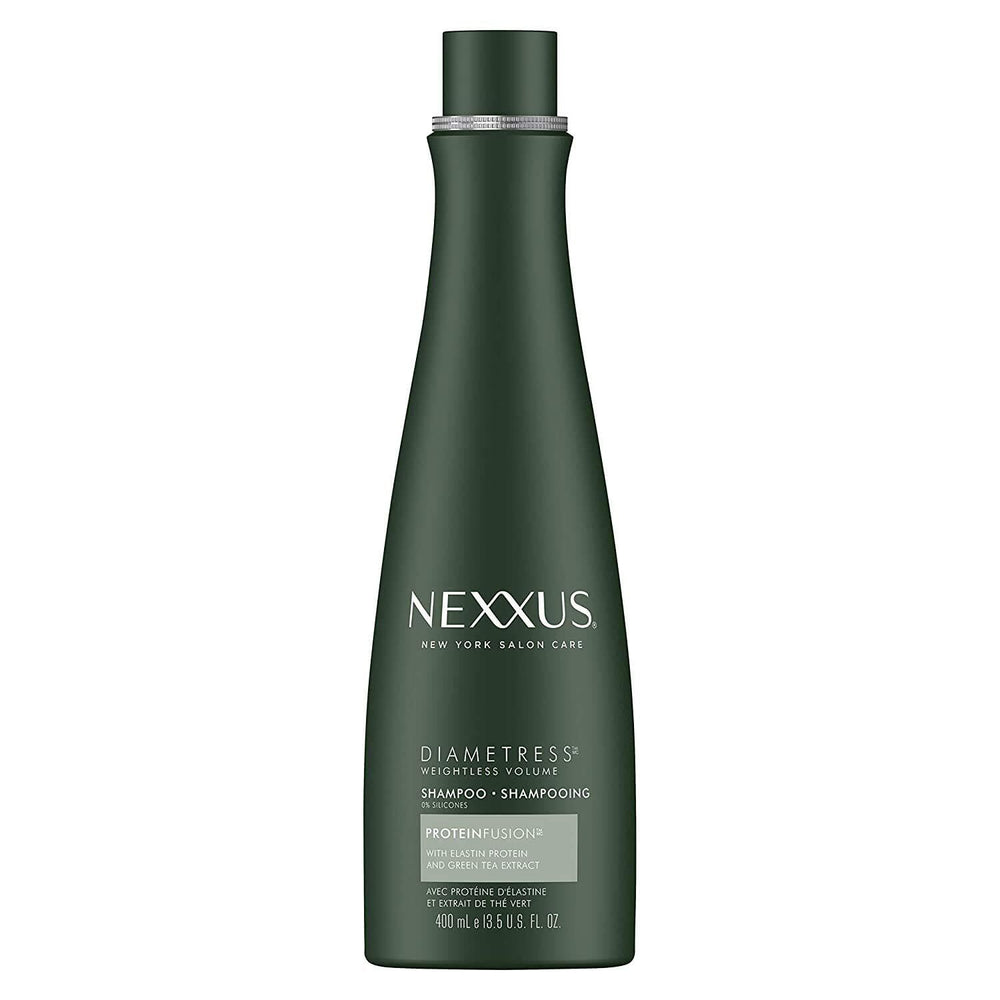 Nexxus DIAMETRESS volume shampoo 2-pack bottle for fuller-looking hair.