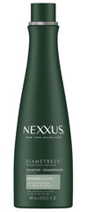 Nexxus Diamtress Shampoo, botella enfocada en volumen para cabello fino.