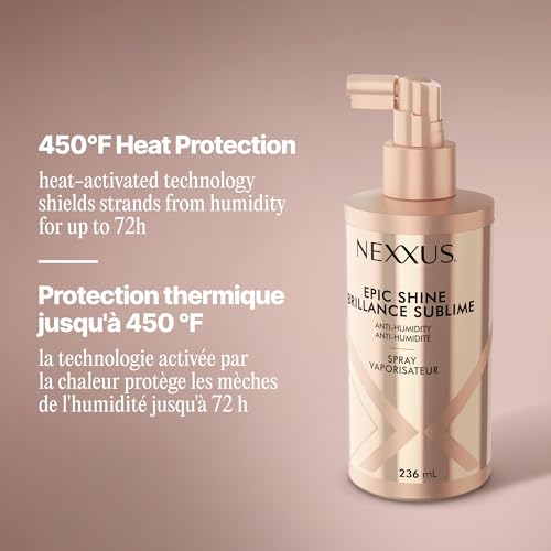 Nexxus Epic Shine Spray ayuda a mantener peinados sin frizz por 48 horas