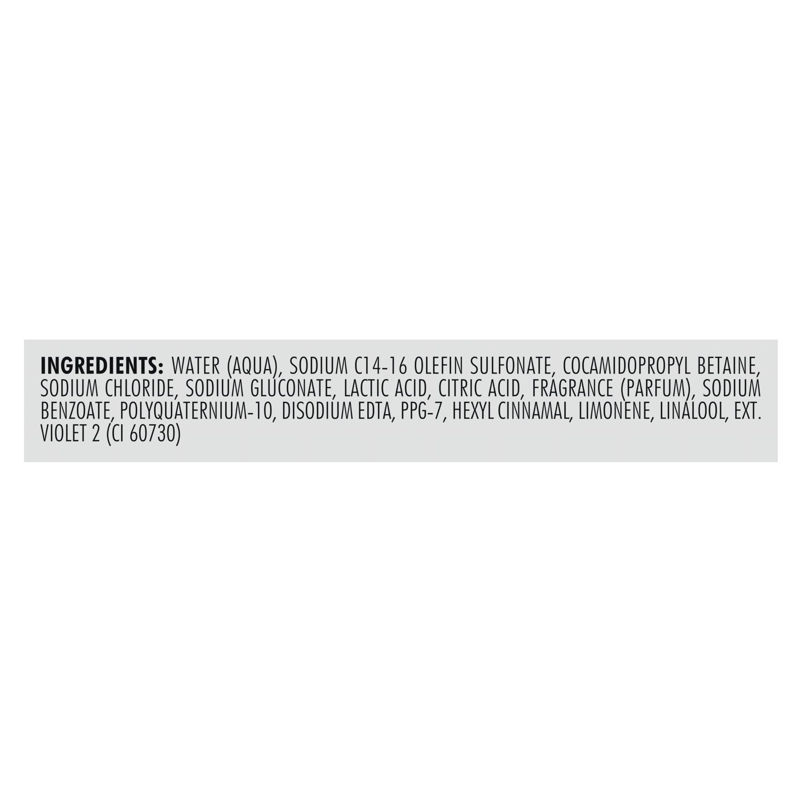 Nexxus after-use hair appears smooth and healthy following the Clean and Pure shampoo.