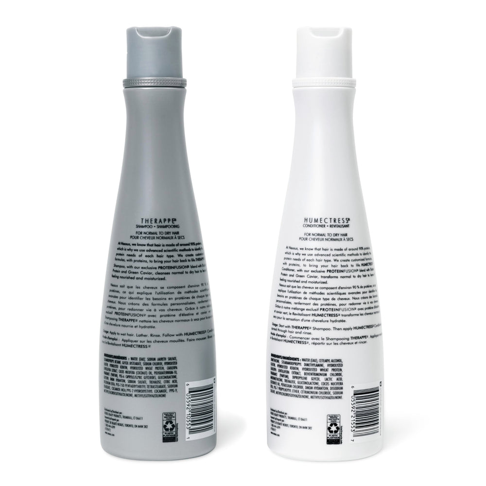 Nexxus Humectress conditioner tube highlighting deep nourishment for smooth hair