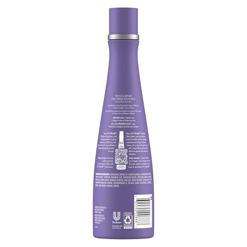 Nexxus HY-VOLUME, fragancia cítrica que refresca durante el lavado.