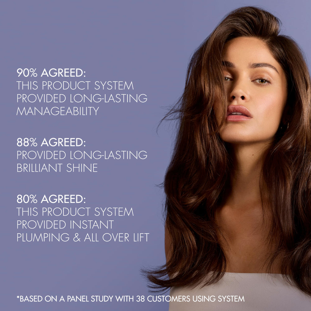 Nexxus Hy-Volume Cloud Foam para cabello fino, aportando cuerpo y flexibilidad