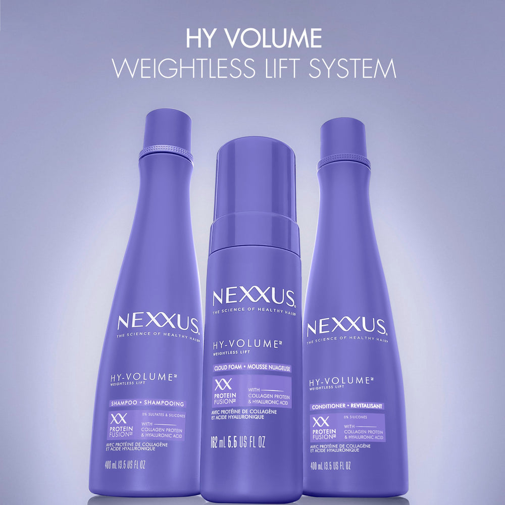 Nexxus Hy-Volume Cloud Foam con Magnitube, tecnología que potencia el volumen