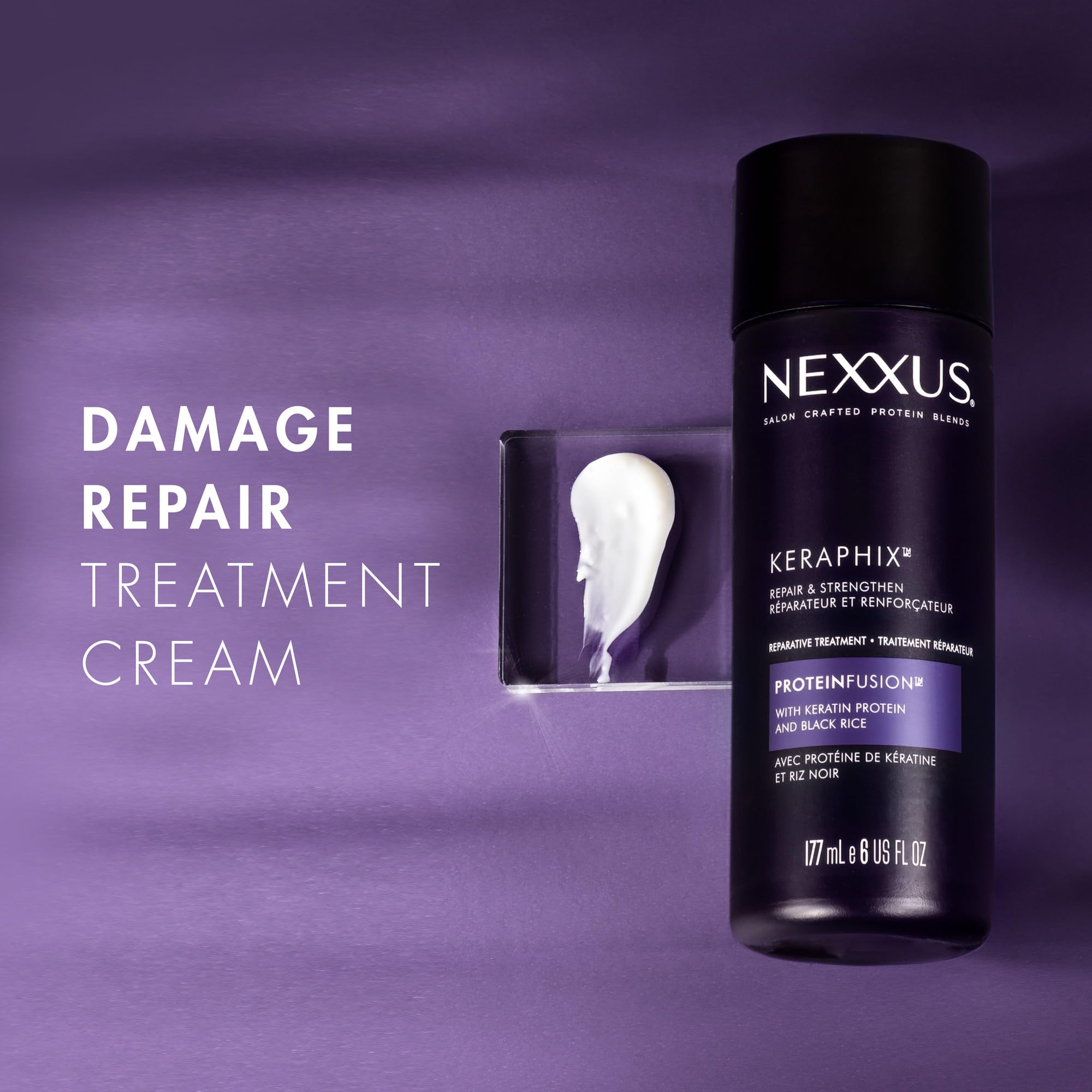 Cabello más suave tras usar Nexxus Keraphix, aspecto revitalizado