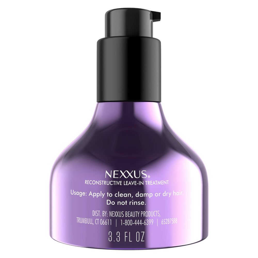 Nexxus KERAPHIX Liquid Crystallizer silky hair texture close-up highlights softness
