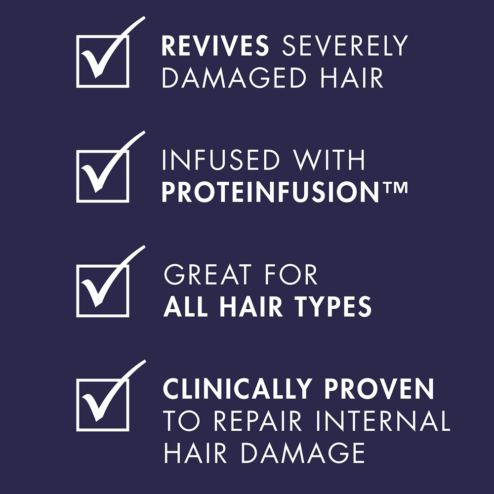 Nexxus Keraphix set on a bathroom shelf for salon-quality care