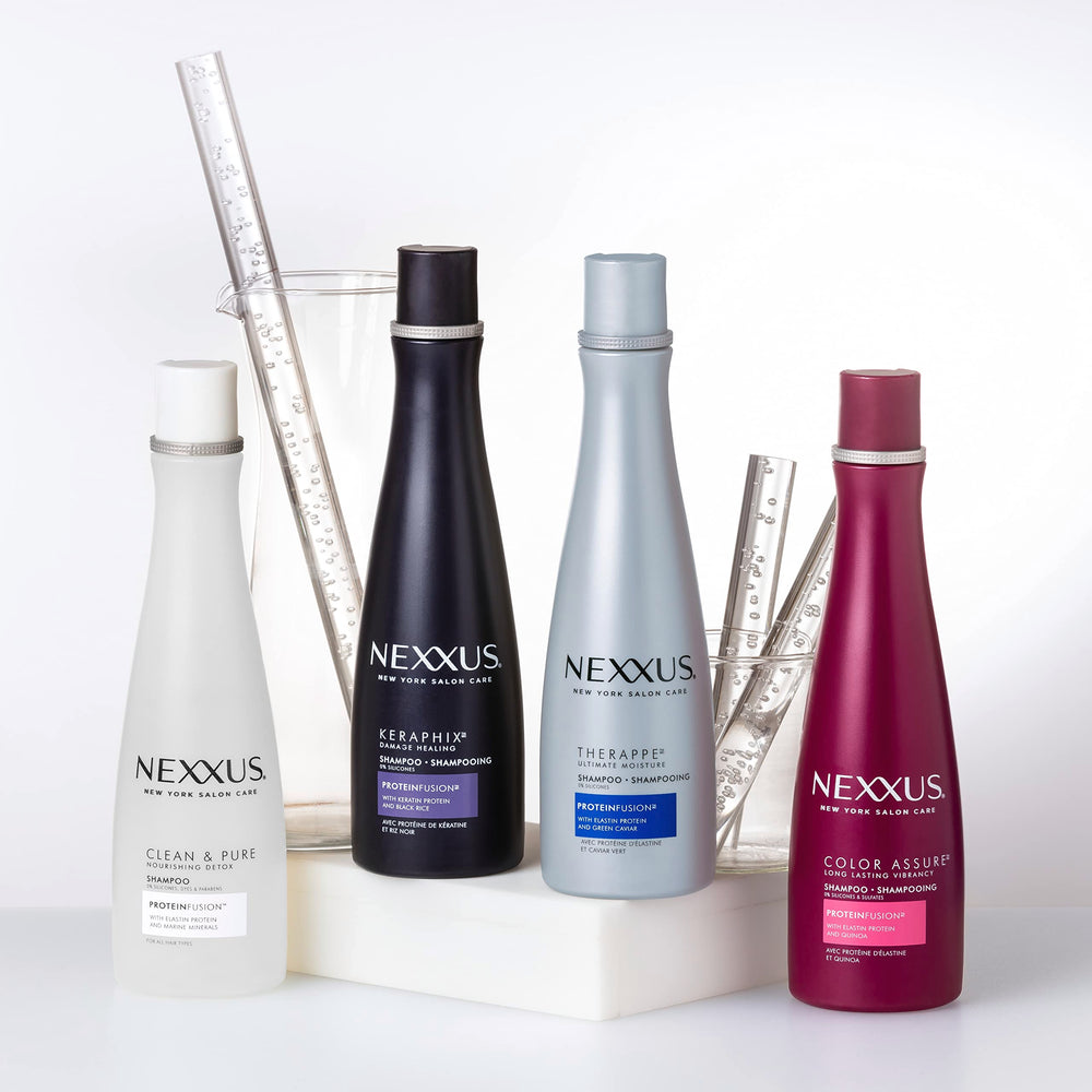 Nexxus Limpio y Puro ritual de cuidado, detox completo para renovar brillo