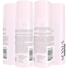 Nexxus mousse volumen medio: aporta cuerpo sin residuo.