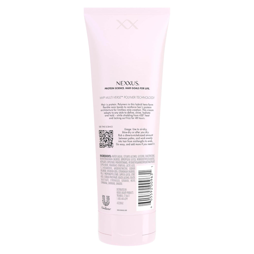 Nexxus MVP Styler aplicada al aire para peinado suave