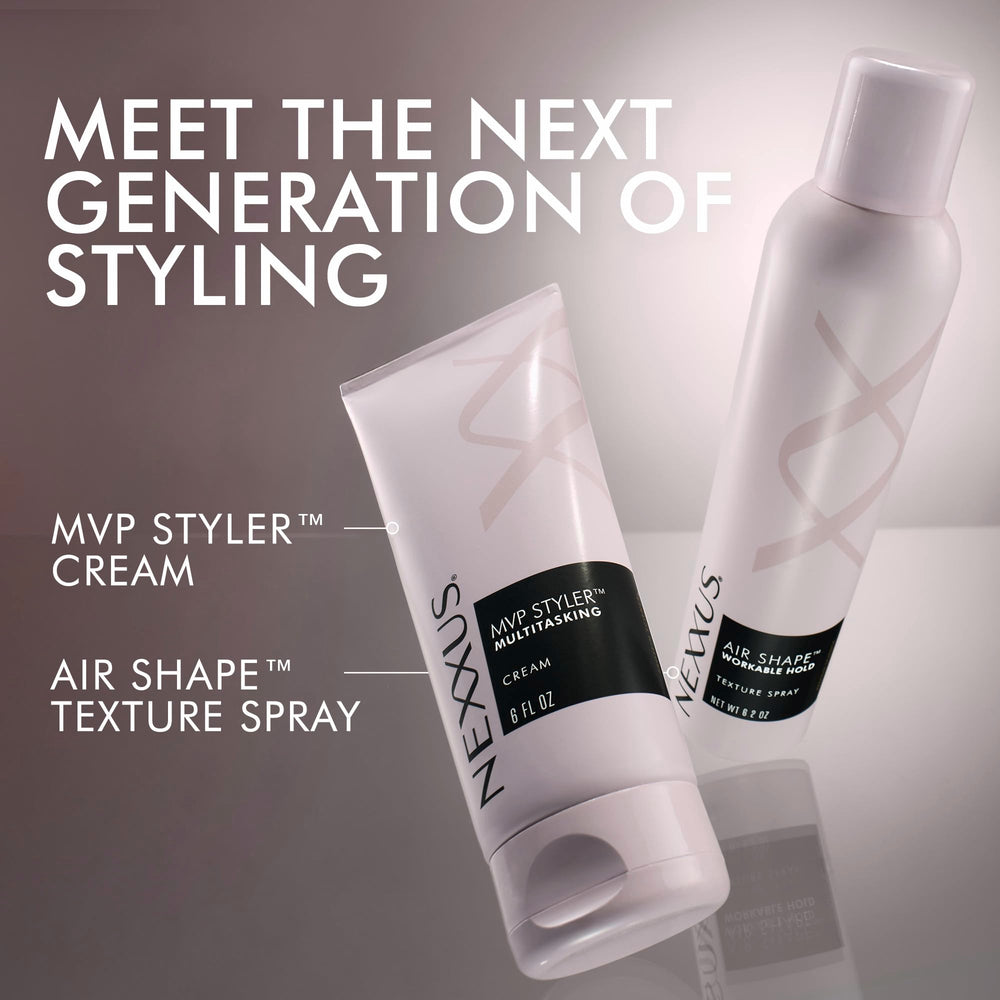 Nexxus MVP Styler textura y brillo en el cabello