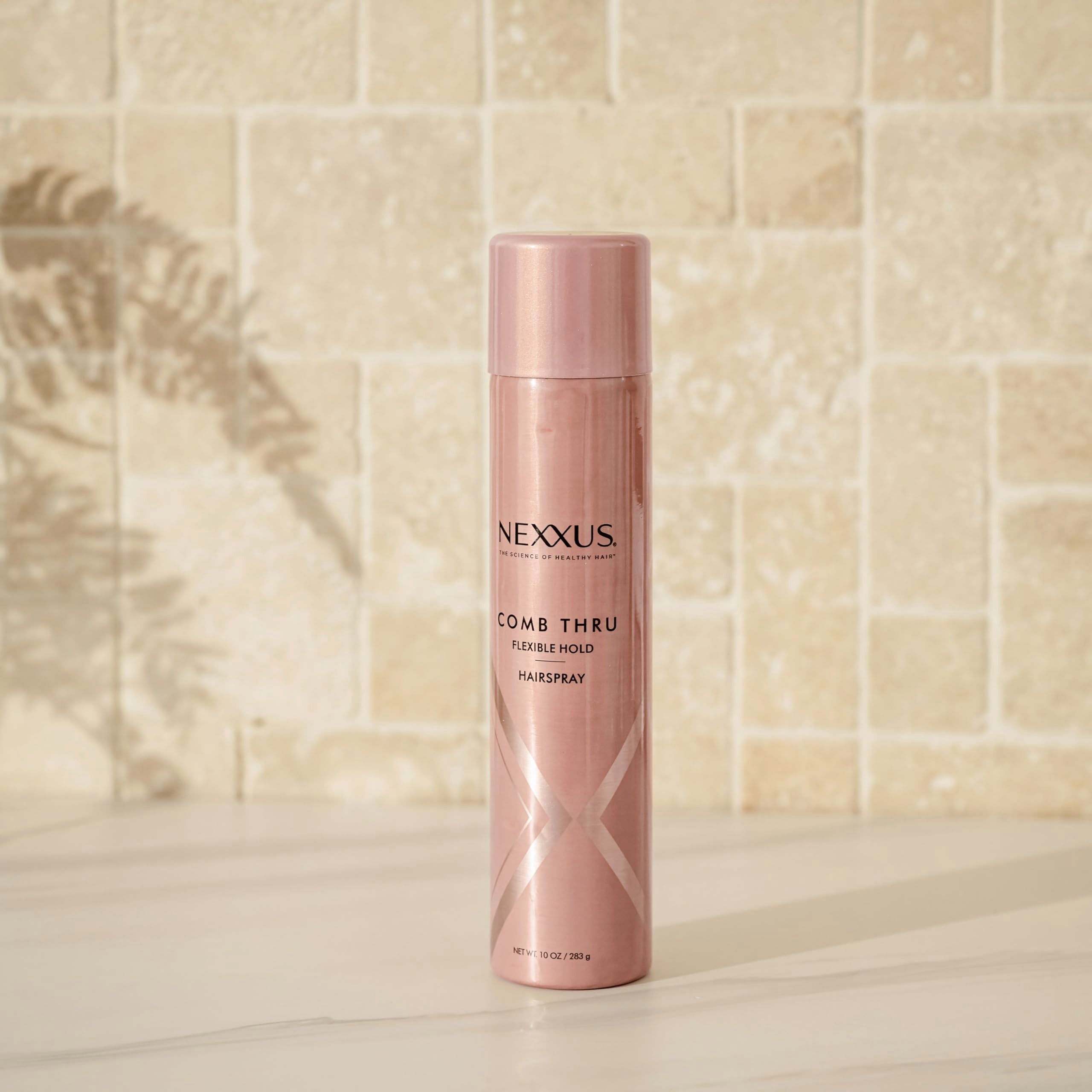 Nexxus protección contra viento para mantener el estilo al exterior.