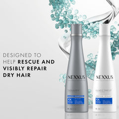 Nexxus PROTEINFUSION blend close-up with green caviar and elastin proteins